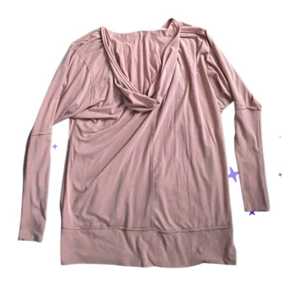 Free People Pink Hoodie Sweatshirt Size Medium - Picture 2 of 6